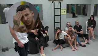 אזעקה בבית האח הגדול הקפיצה את דיירי הבית ג'וזי דפק תראש בקיר