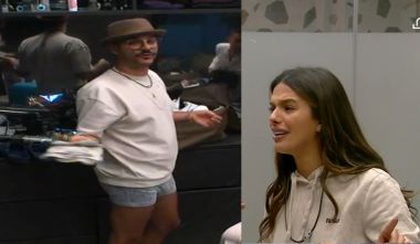 קארין ראתה קטע שדרור מלכלכך עליה עם אלמוג " היא בחורה חלשה היא צריכה גבר" והיא יוצאת עליו בבכי קורע לב